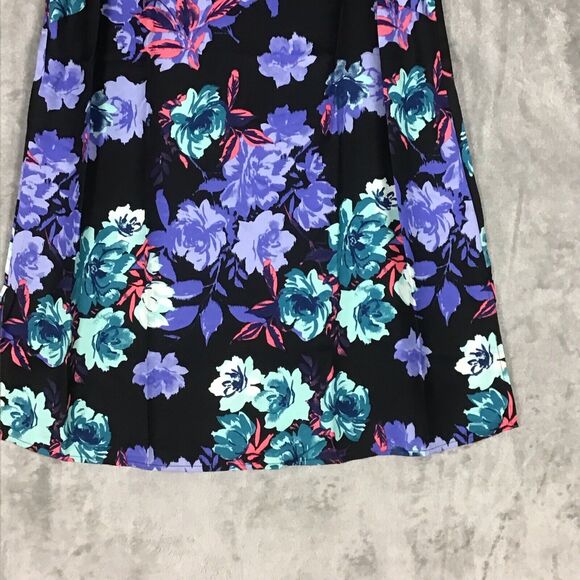 Jessica London Womens 12W Floral Sleeveless Tunic Top Multicolor Lightweight - Picture 6 of 10